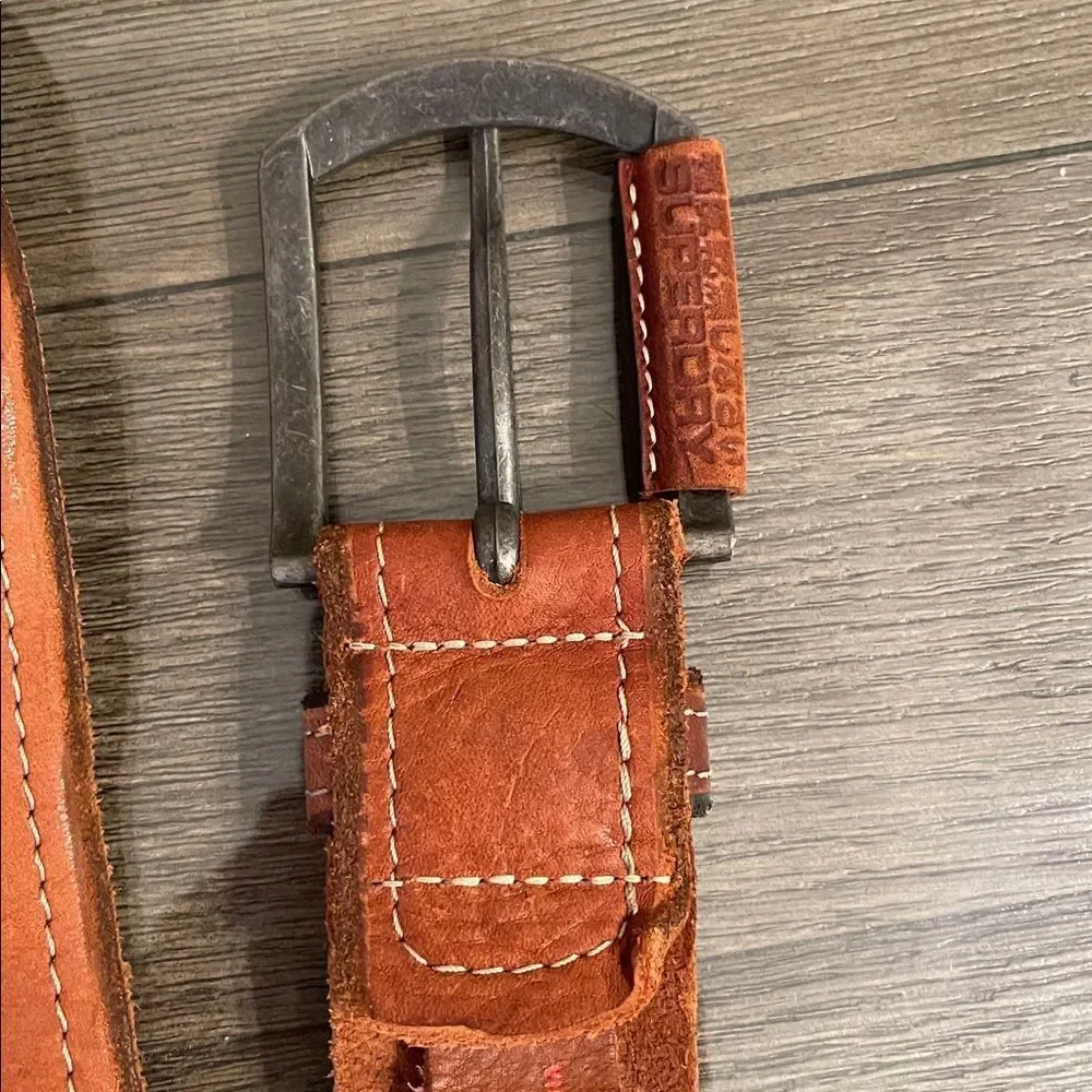 Vintage Style Superdry Western Belt Size Large